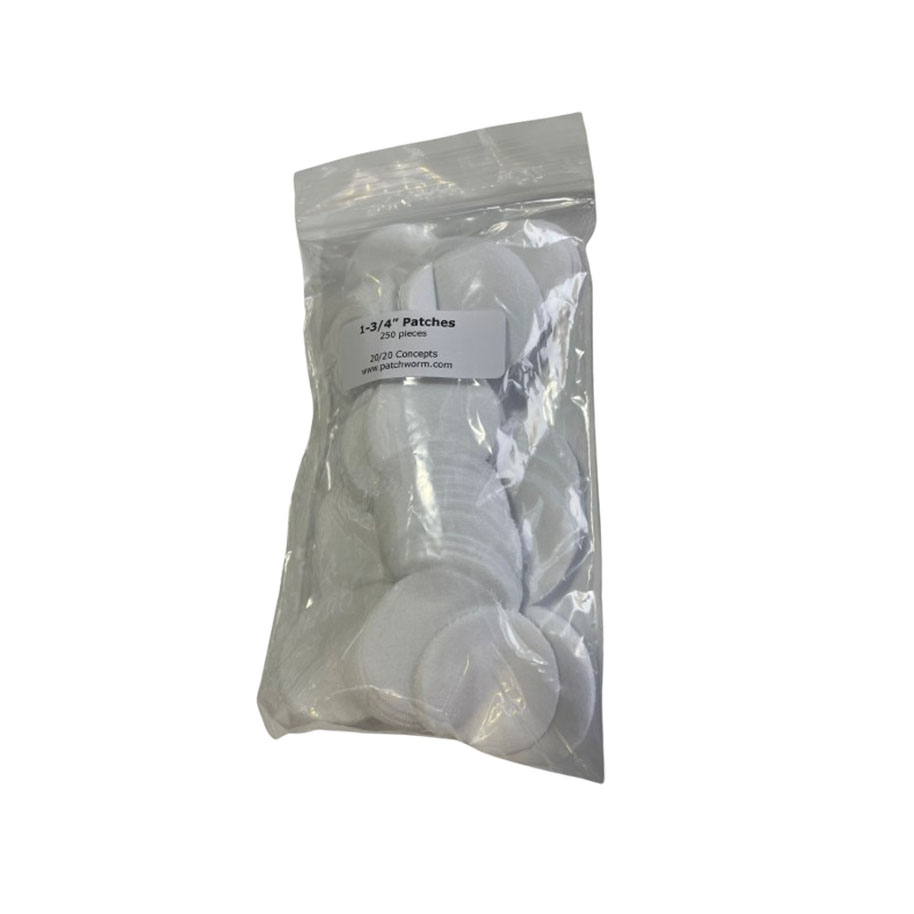 Patchworm Round Cotton Patches - 1-3/4