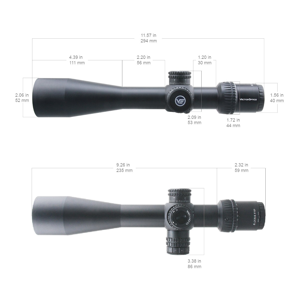 S4 6-24X50FFP فيكاوبتك