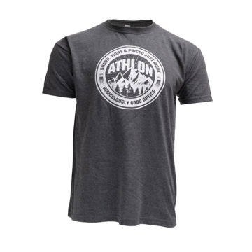 ماونت تي شيرت رمادي 3 اكس لارج اثالون