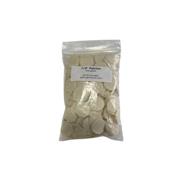 Patchworm Round Patches - 7/8" Heavy duty